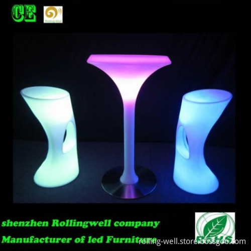 Hot Sale Bar Furniture, Waterproof LED Bar Chair/ LED Plastic Chair